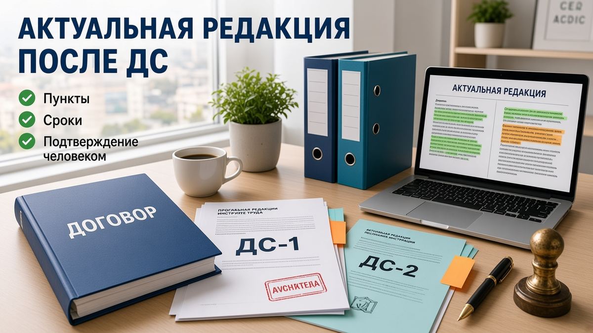 Актуальная редакция после ДС — обложка
