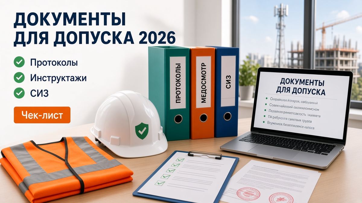 Документы для допуска подрядчика 2026
