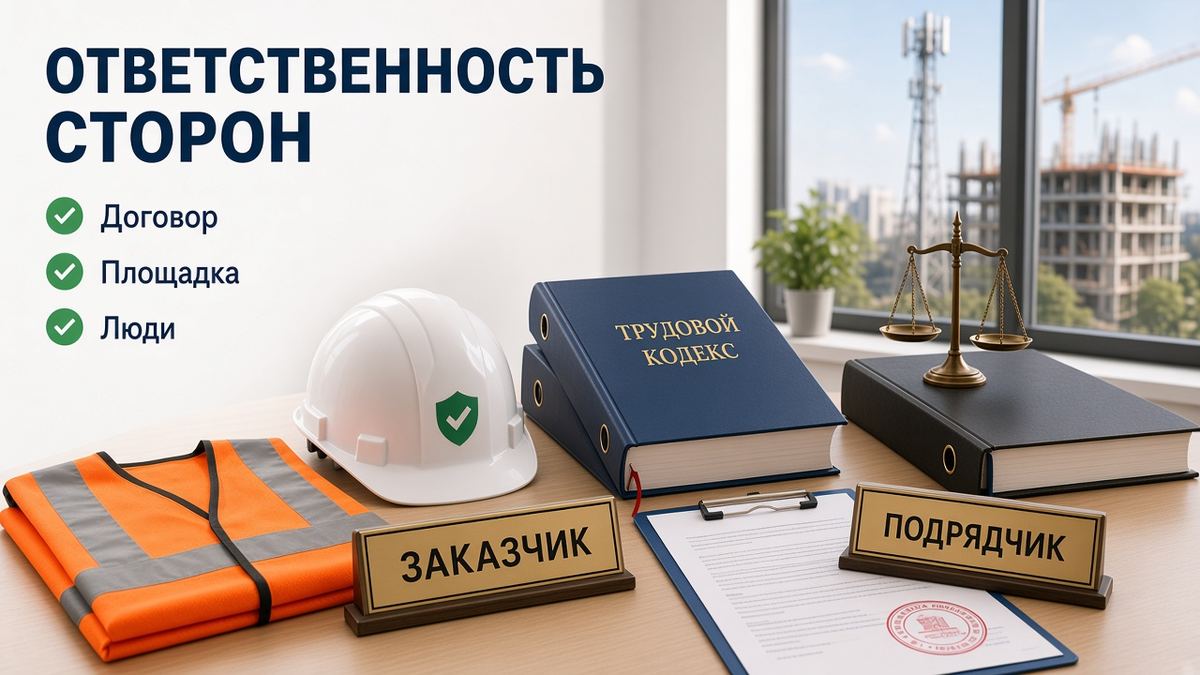 Ответственность сторон при допуске
