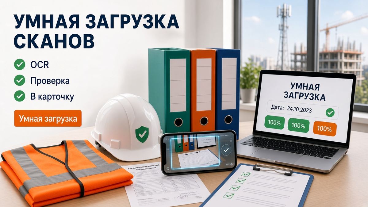 Умная загрузка сканов протоколов

